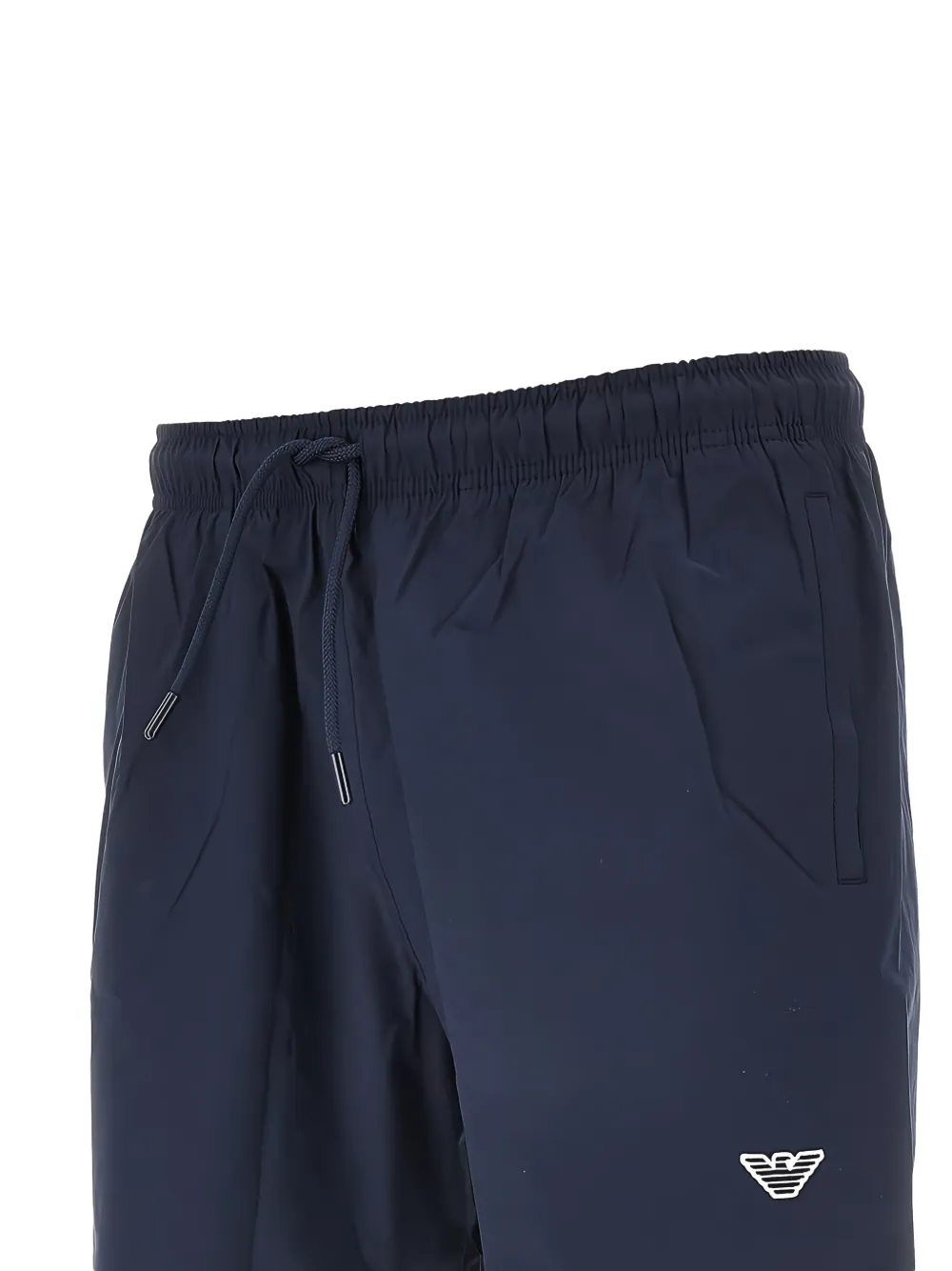 Emporio Armani Zwembroek met adelaarspatch Blauw