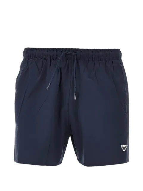 Emporio Armani Eagle patch swim shorts