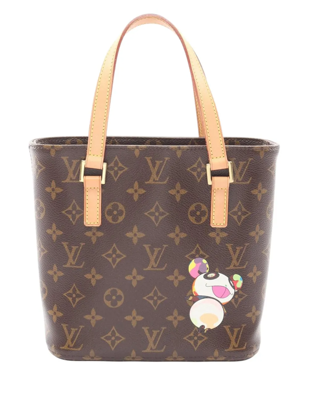 Louis Vuitton Pre-Owned 2004 Takashi Murakami Monogram Panda Vavin PM handbag - Marrone