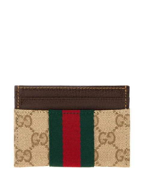 Gucci GG Web card holder