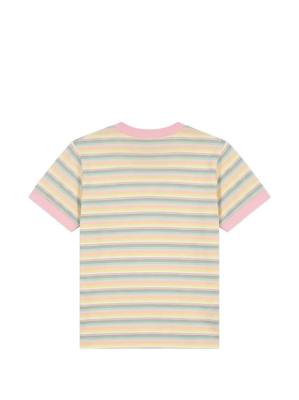 AMIRI KIDS MA gestreept T-shirt Beige