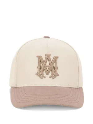 AMIRI MA two-tone cotton hat