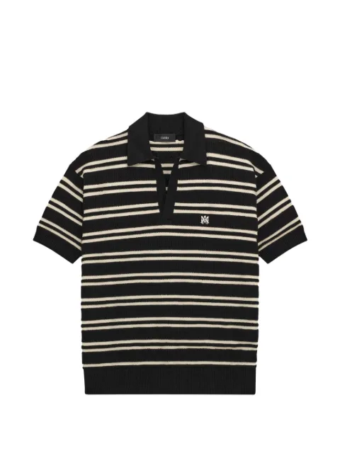 AMIRI MA striped knit T-shirt
