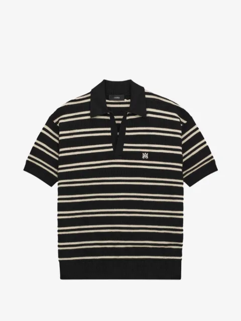 AMIRI MA-monogram striped sweater