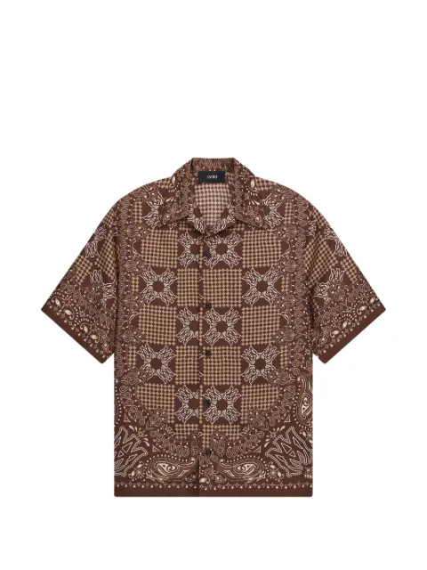 AMIRI MA Check camp shirt