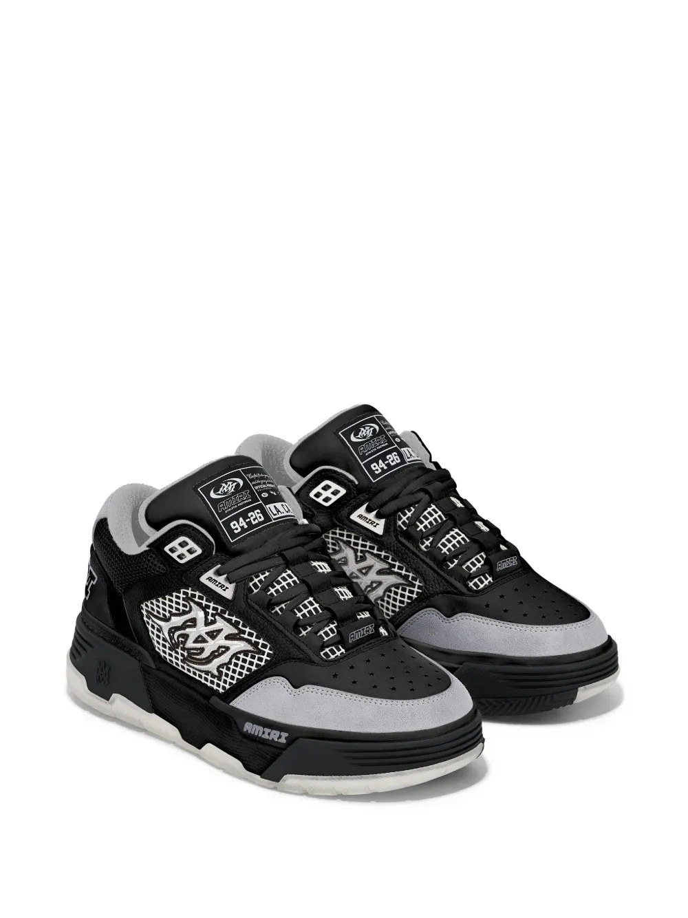AMIRI MA-94 panelled sneakers Zwart