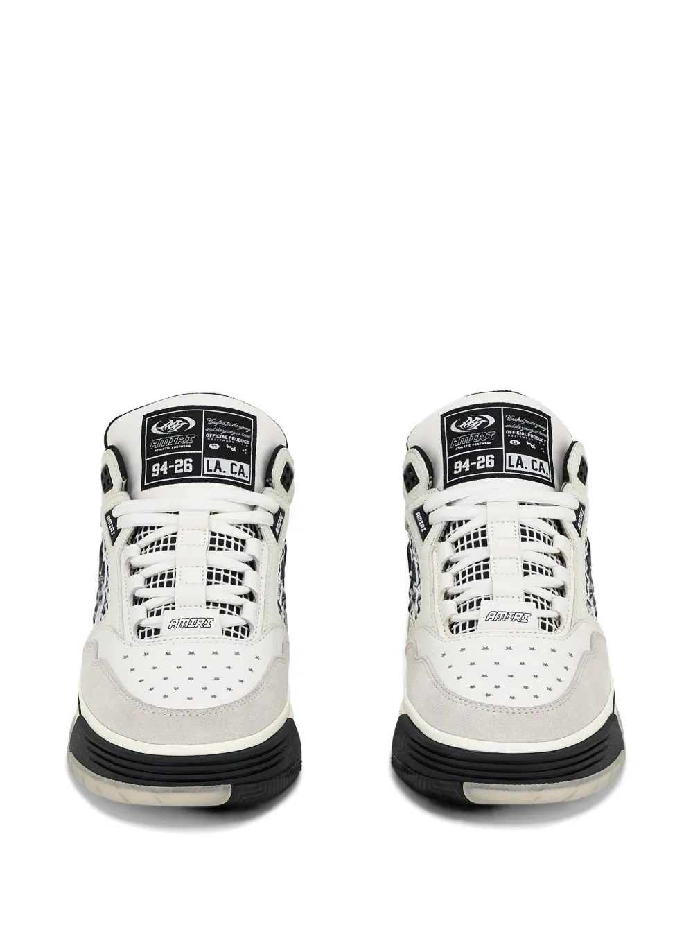 AMIRI MA-94 leather sneakers Beige