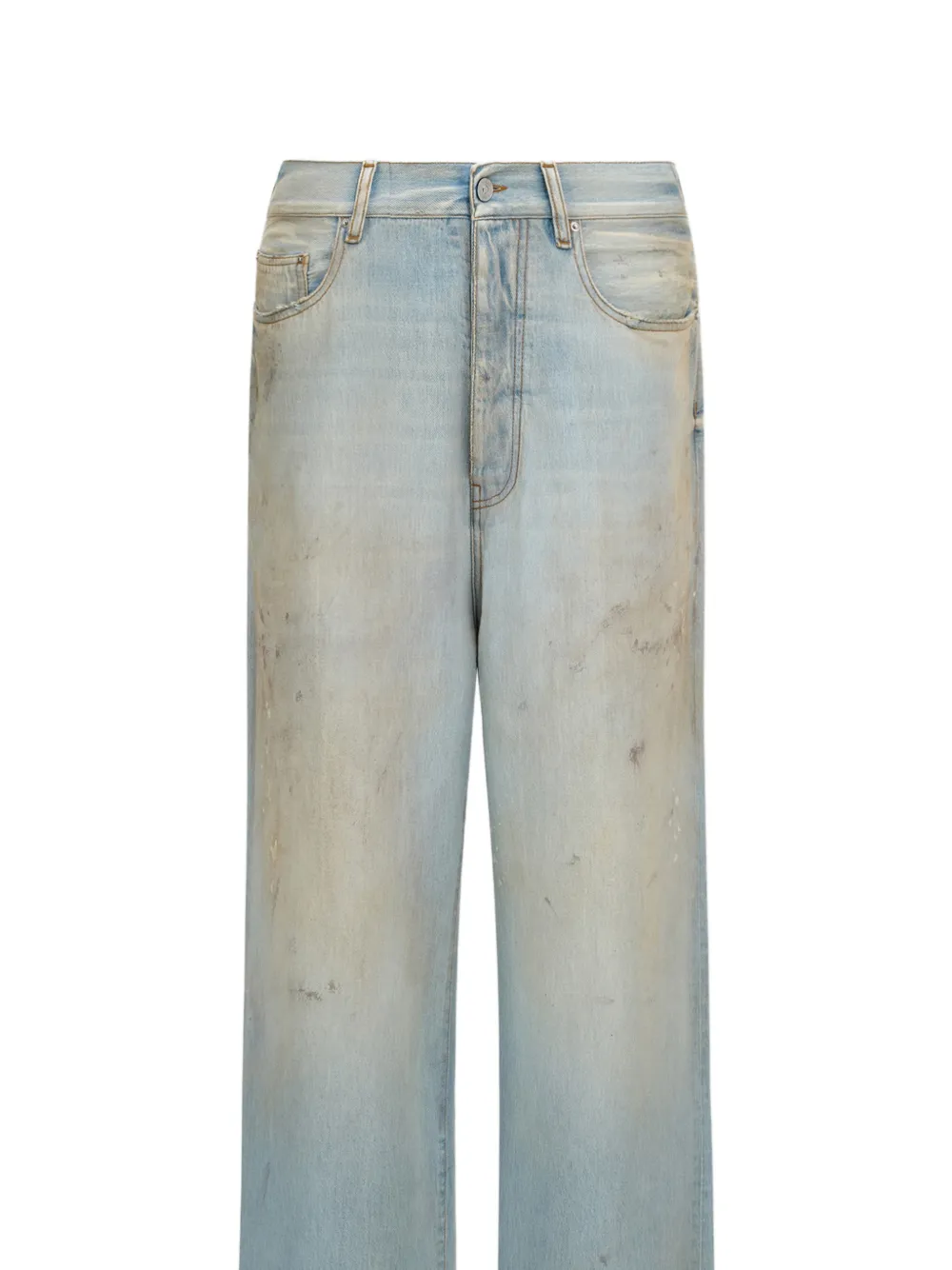  Amiri Vaqueros Baggy Con Efecto Degradado - Azul 