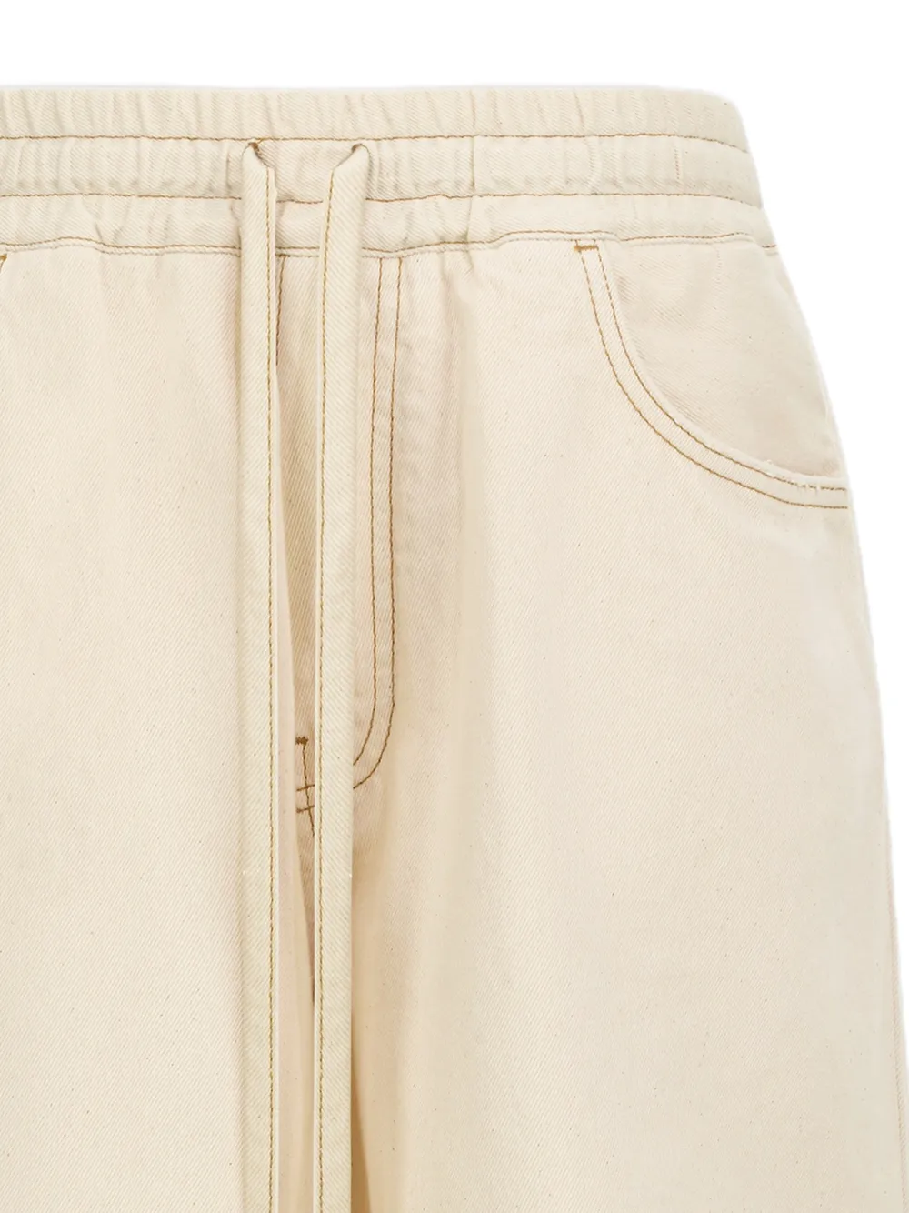 AMIRI Shorts met trekkoord Beige