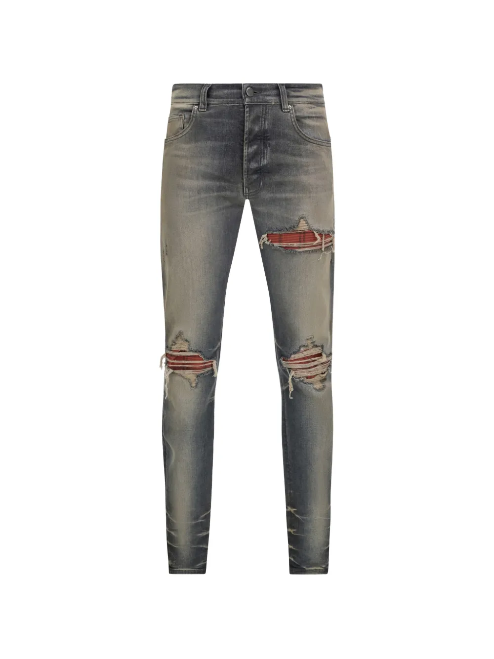 AMIRI Jeans Flannel MX1 - Grigio