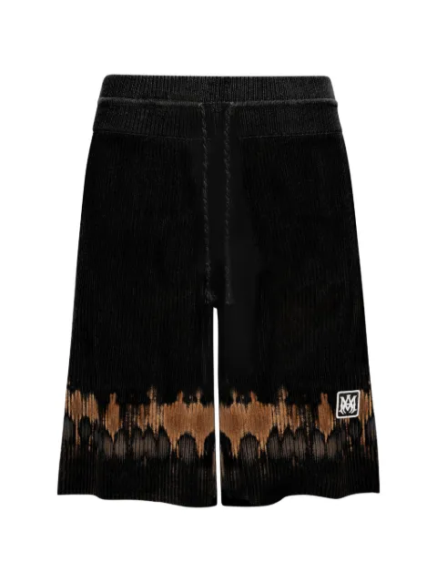 AMIRI short en maille MA-patch tie-dye