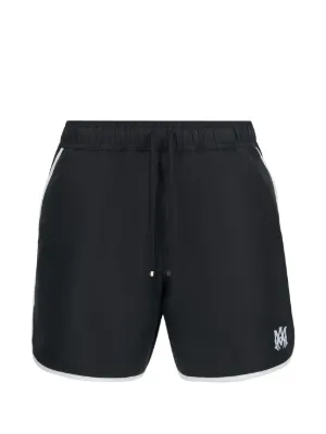 AMIRI MA Core logo-print Swim Shorts | Black | FARFETCH