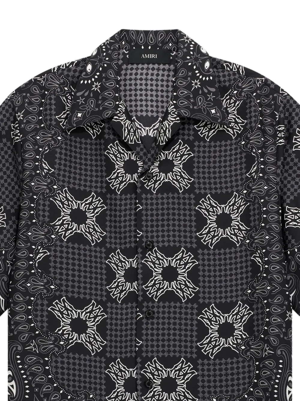 AMIRI Overhemd met paisley-print Zwart