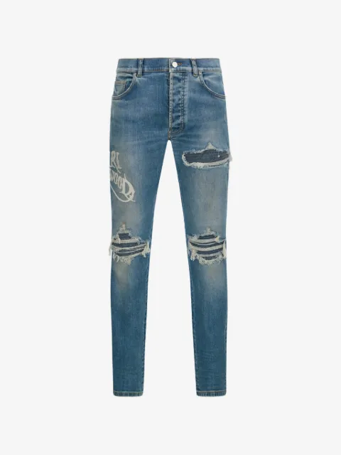 AMIRI Hollywood MX1 distressed denim jeans