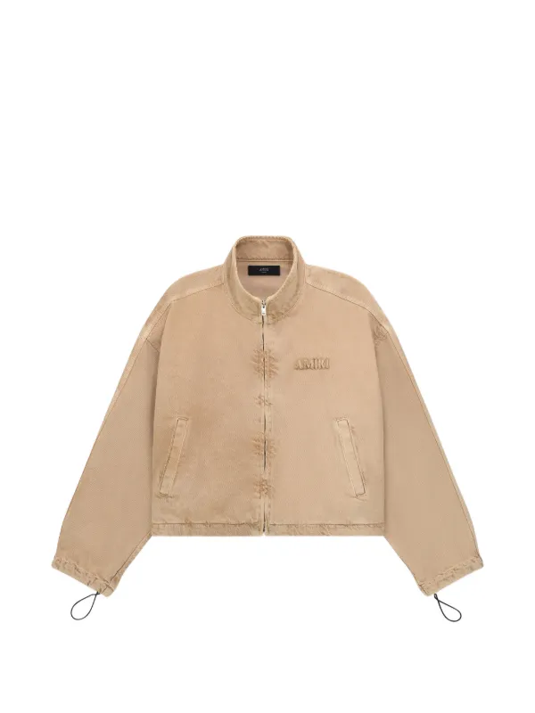 Amiri Denim Track Jacket in Neutrals