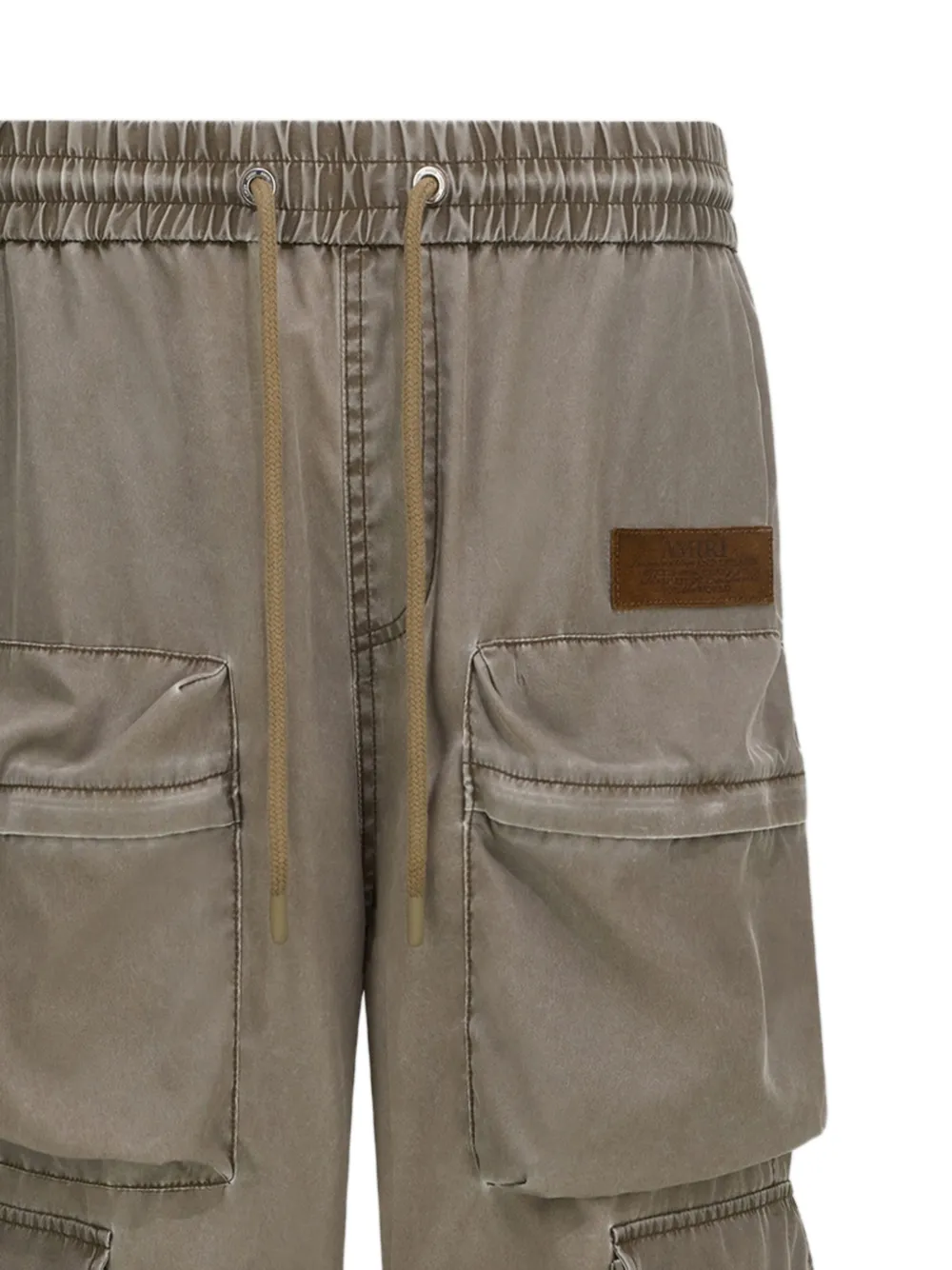 AMIRI Broek met trekkoord Grijs
