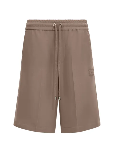 AMIRI drawstring logo-patch shorts