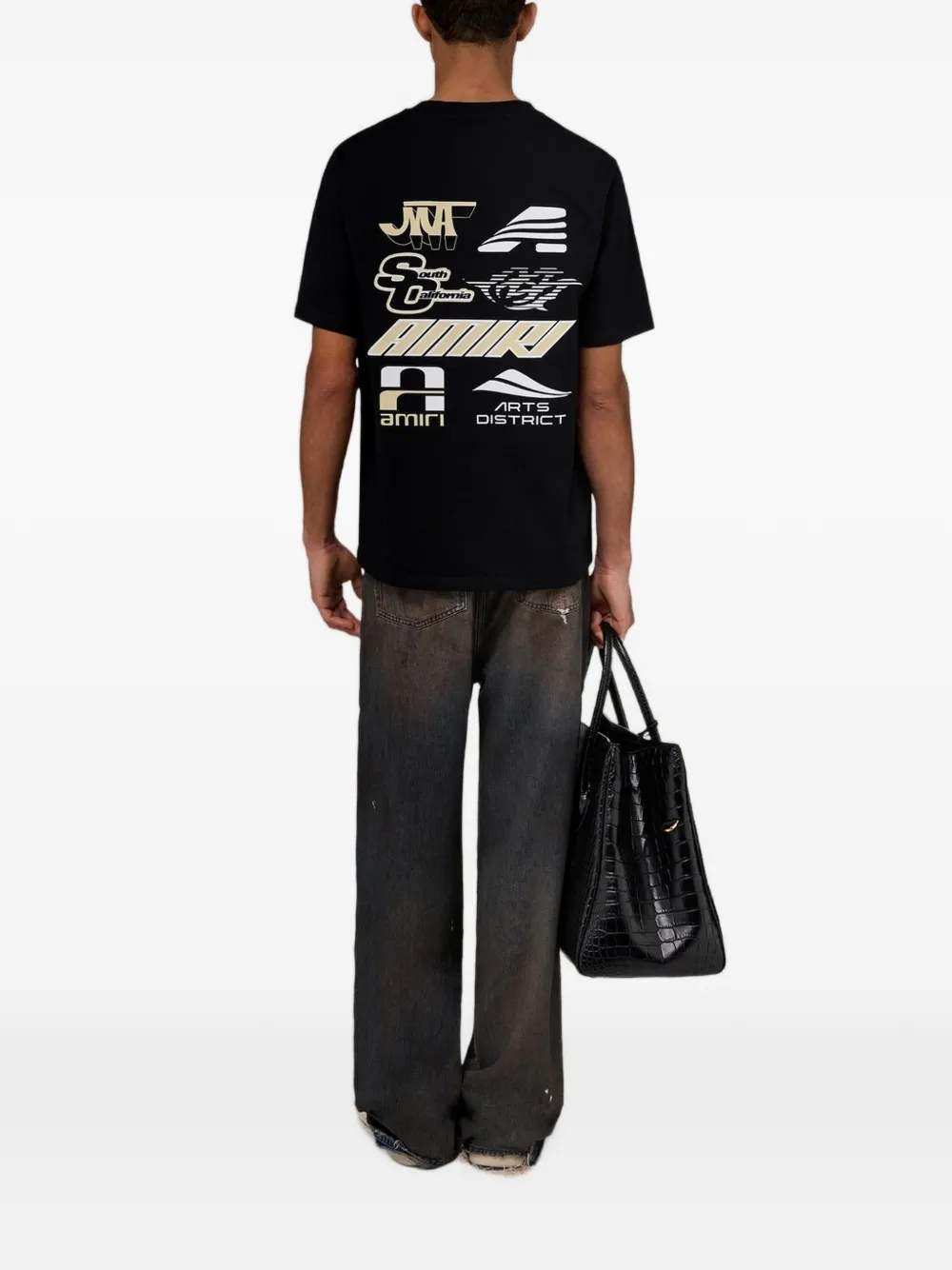 AMIRI Surf Sport T-shirt Zwart