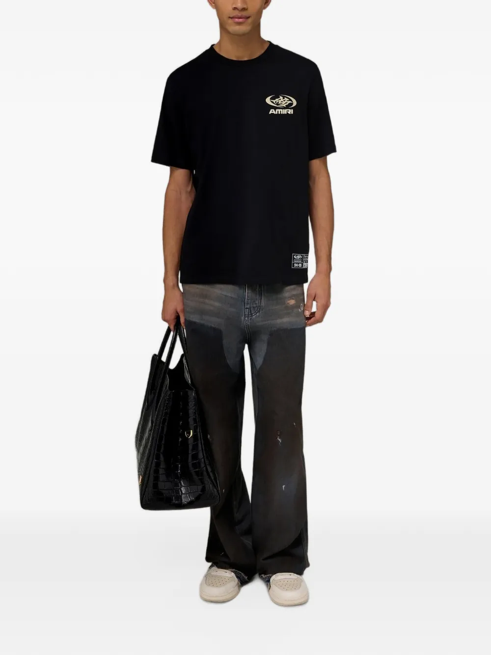 AMIRI Surf Sport T-shirt Zwart