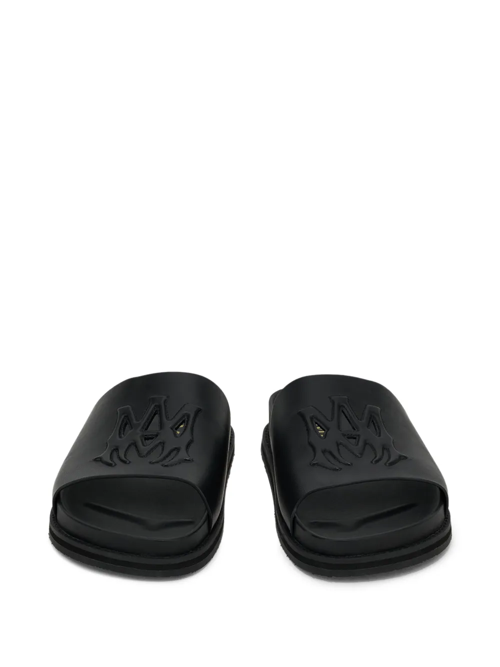 AMIRI MA leren sandalen Zwart