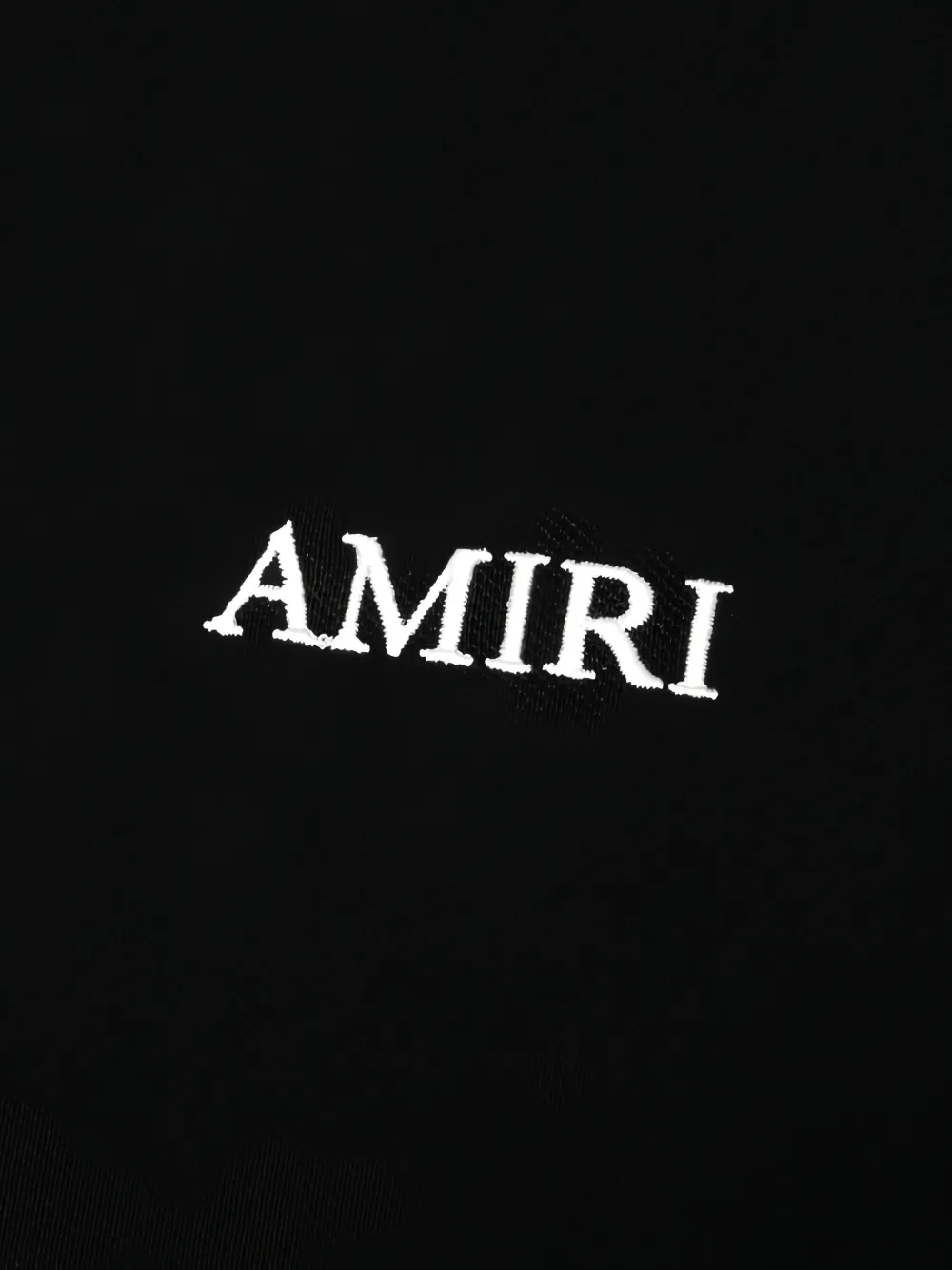 AMIRI Poloshirt met logo Zwart