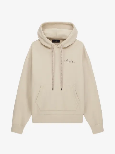 AMIRI MA Quad logo-embroidered hoodie