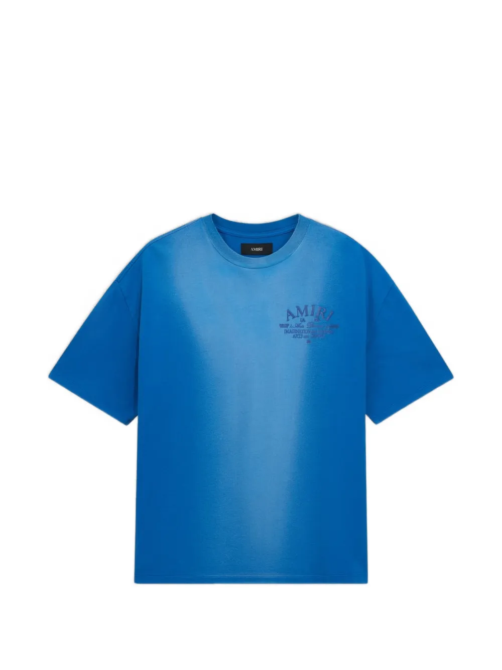 AMIRI Arts District OS T-shirt met T-shirt Blauw
