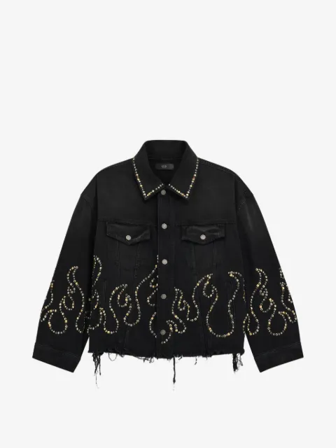 AMIRI stud-embellished denim jacket