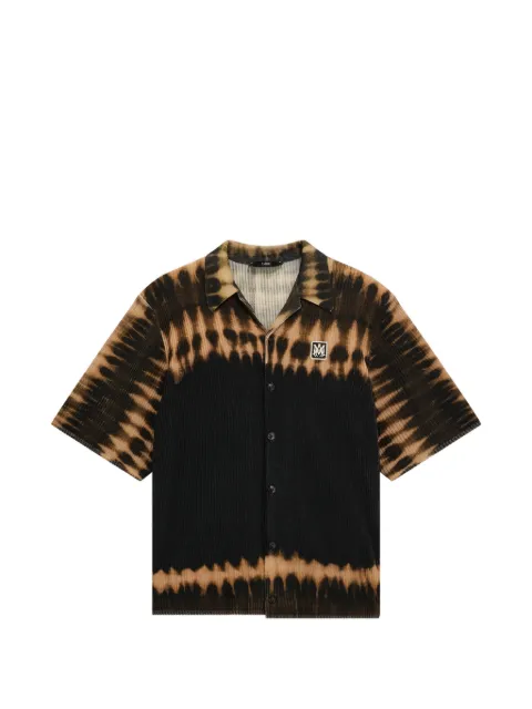 AMIRI MA patch tie-dye knit shirt