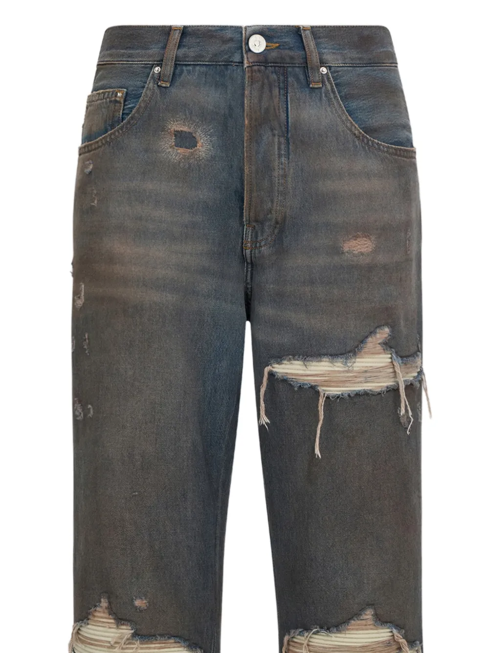 AMIRI Straight Flared MX1 jeans Blauw