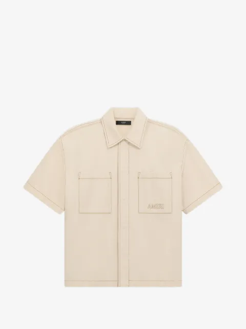 AMIRI short-sleeve denim shirt