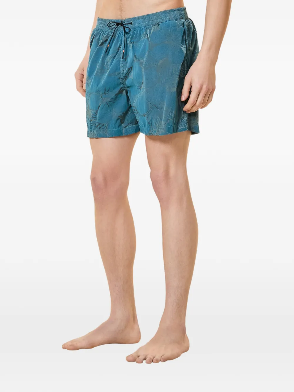 RRD New Hyper Hibiscus Tramontana zwembroek met bloemenprint Blauw