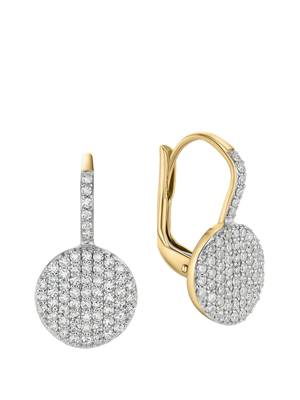 PHILLIPS HOUSE Orecchini Infinity con diamanti - Oro