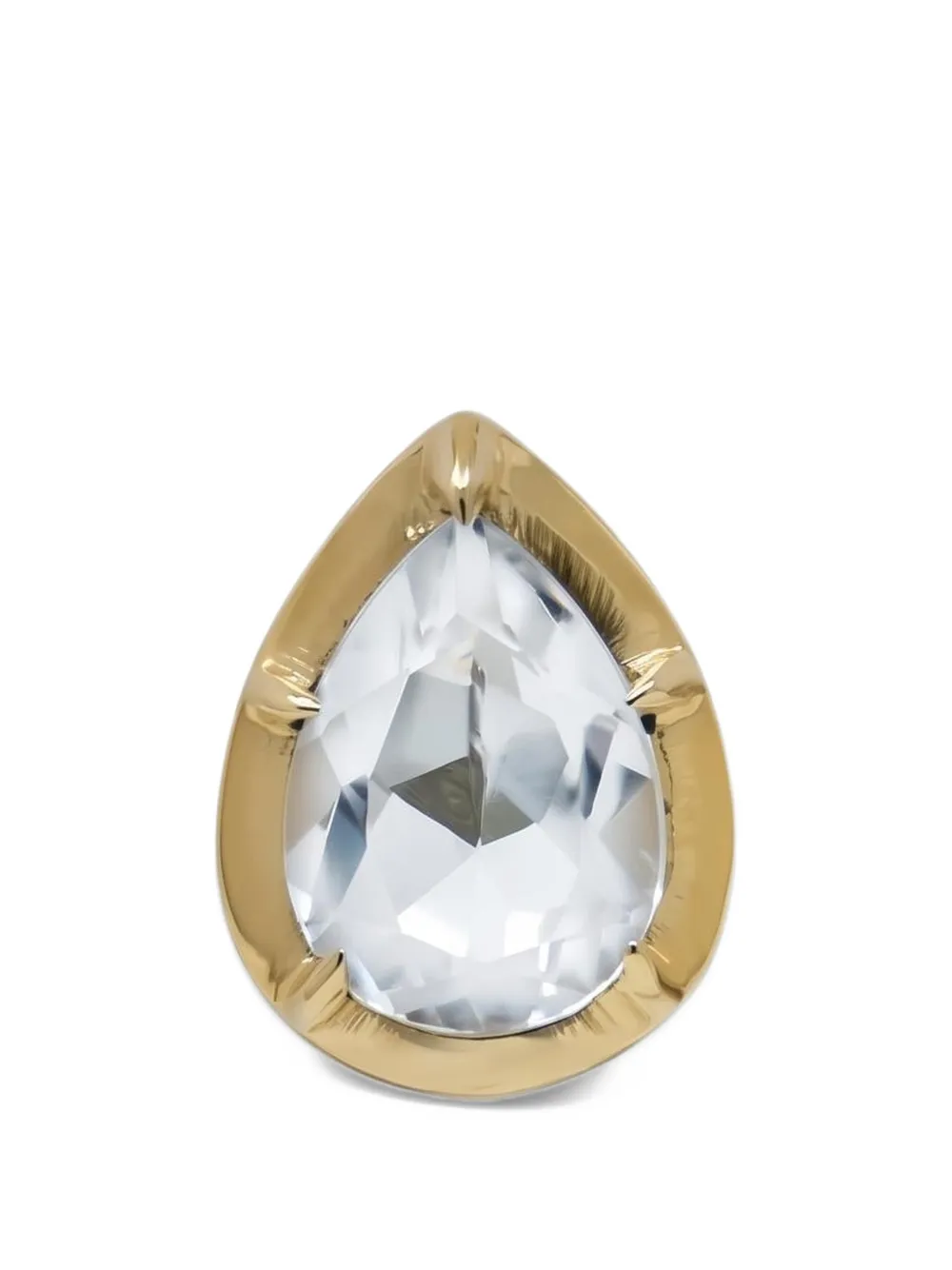 Anzie blue topaz pear earrings - Oro