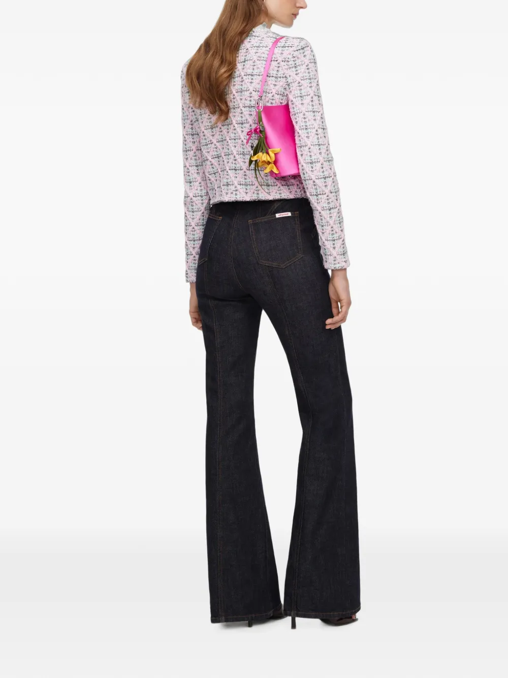Self-Portrait High-waist jeans Blauw
