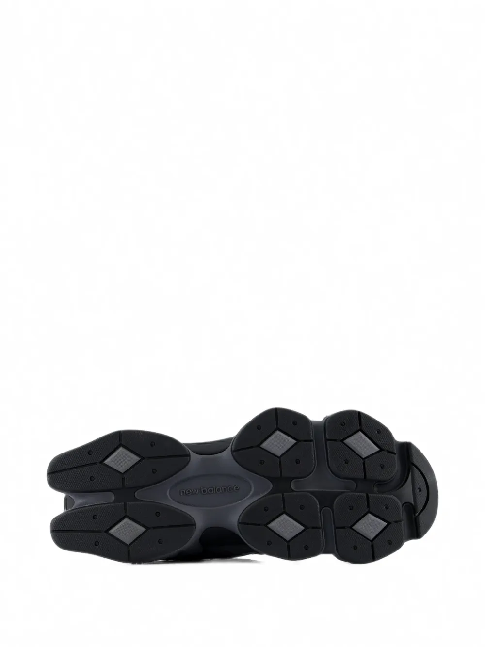 New Balance 9060 mesh sneakers met vlakken Grijs