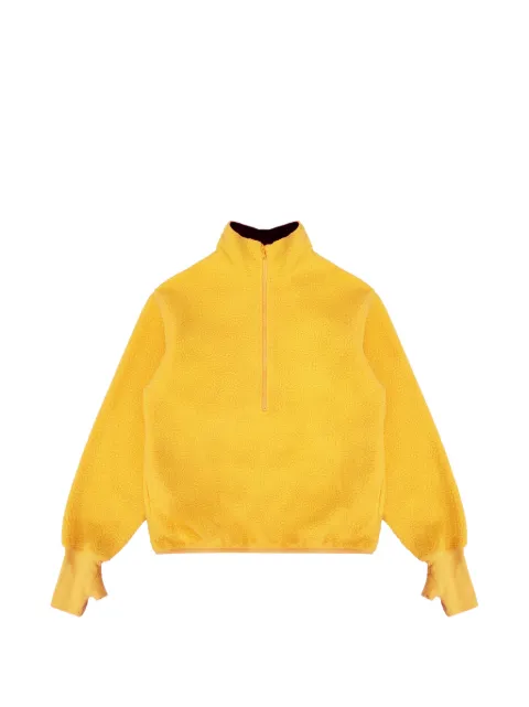 ENTIRE STUDIOS fleece half-zip sweater