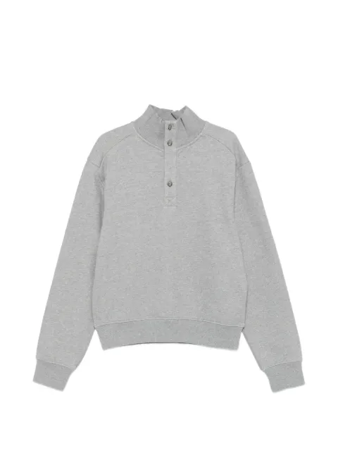 ENTIRE STUDIOS button-up high-neck sweatshirt