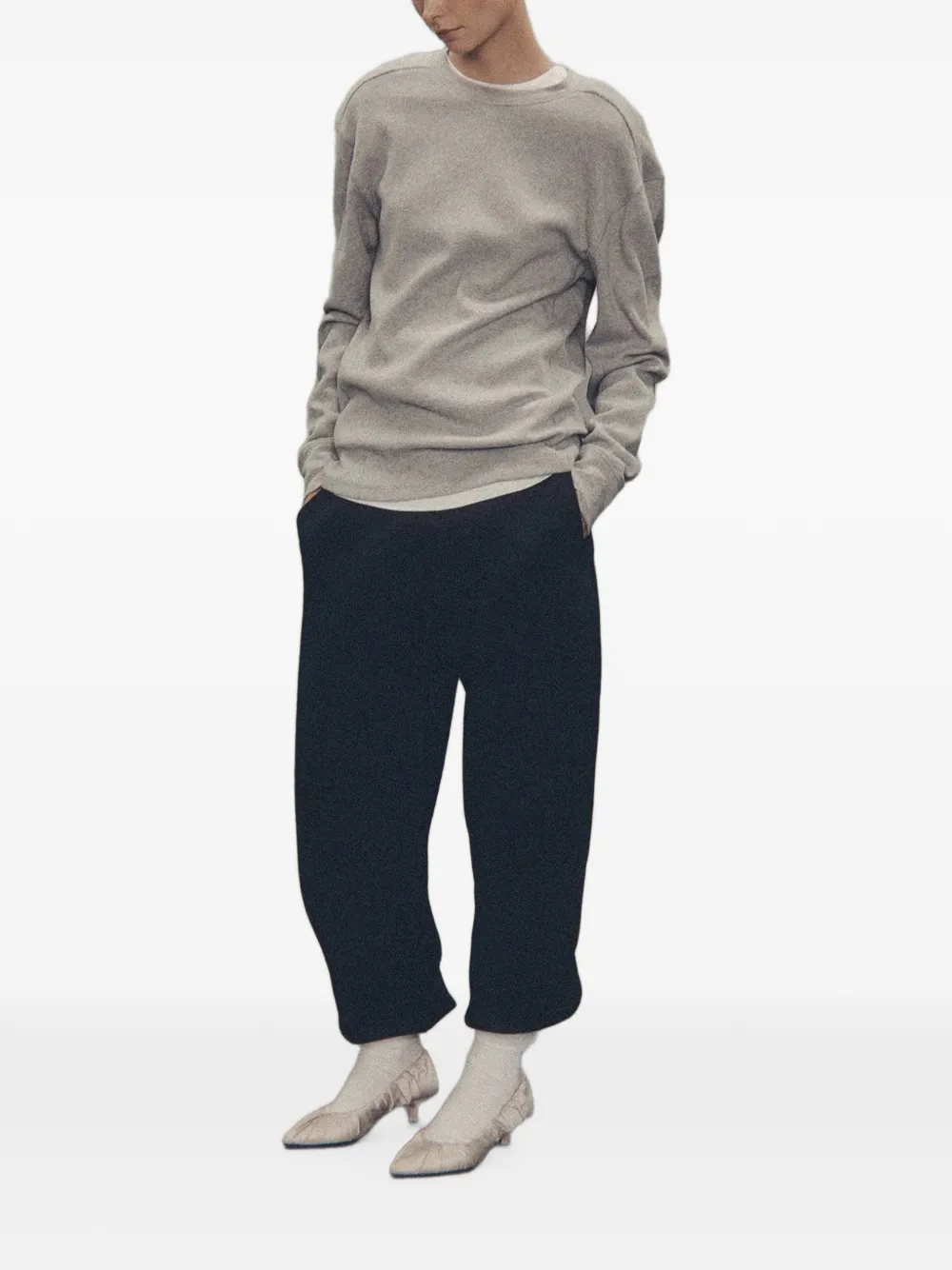ENTIRE STUDIOS Shirt met lange mouwen Grijs