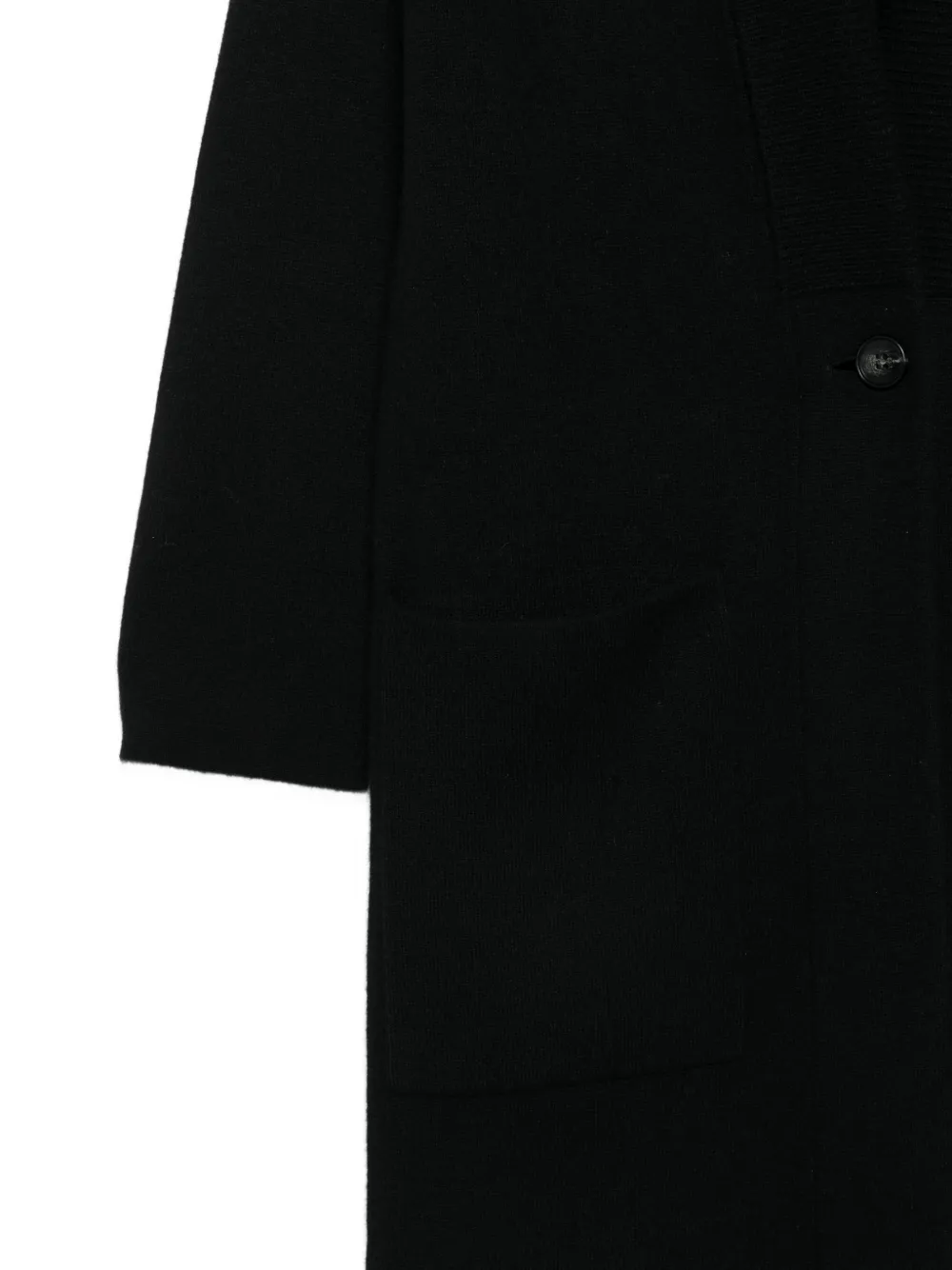 Lisa Yang Emei vest met knoopsluiting Zwart