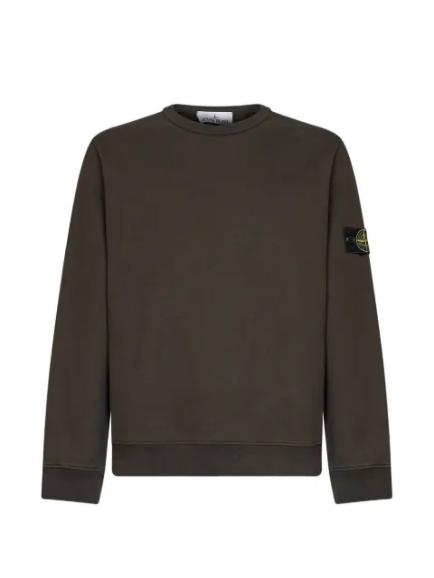 Stone Island logo-patch sweatshirt
