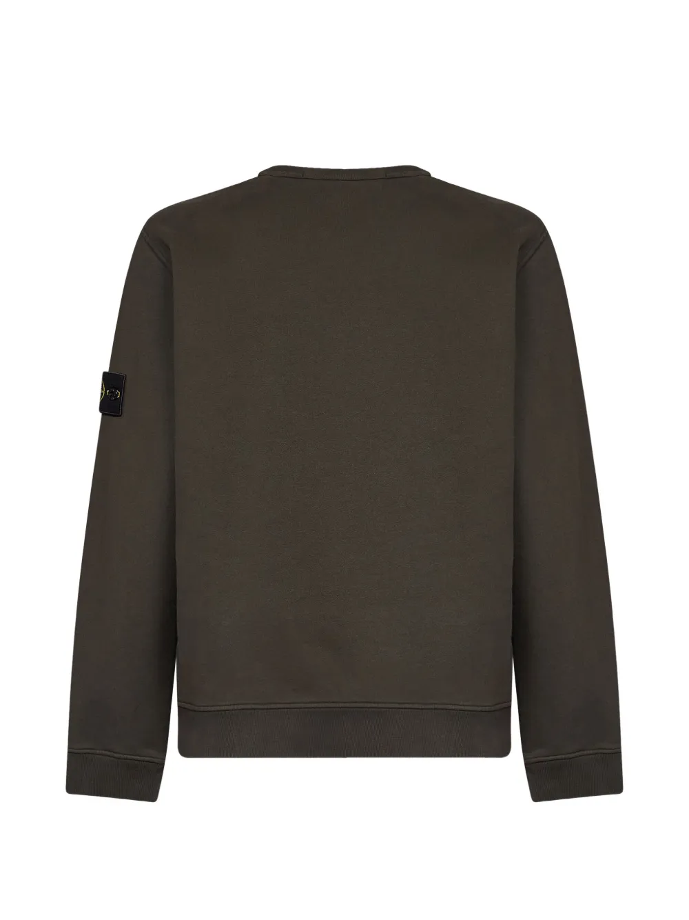 Stone Island Sweater met logopatch Groen