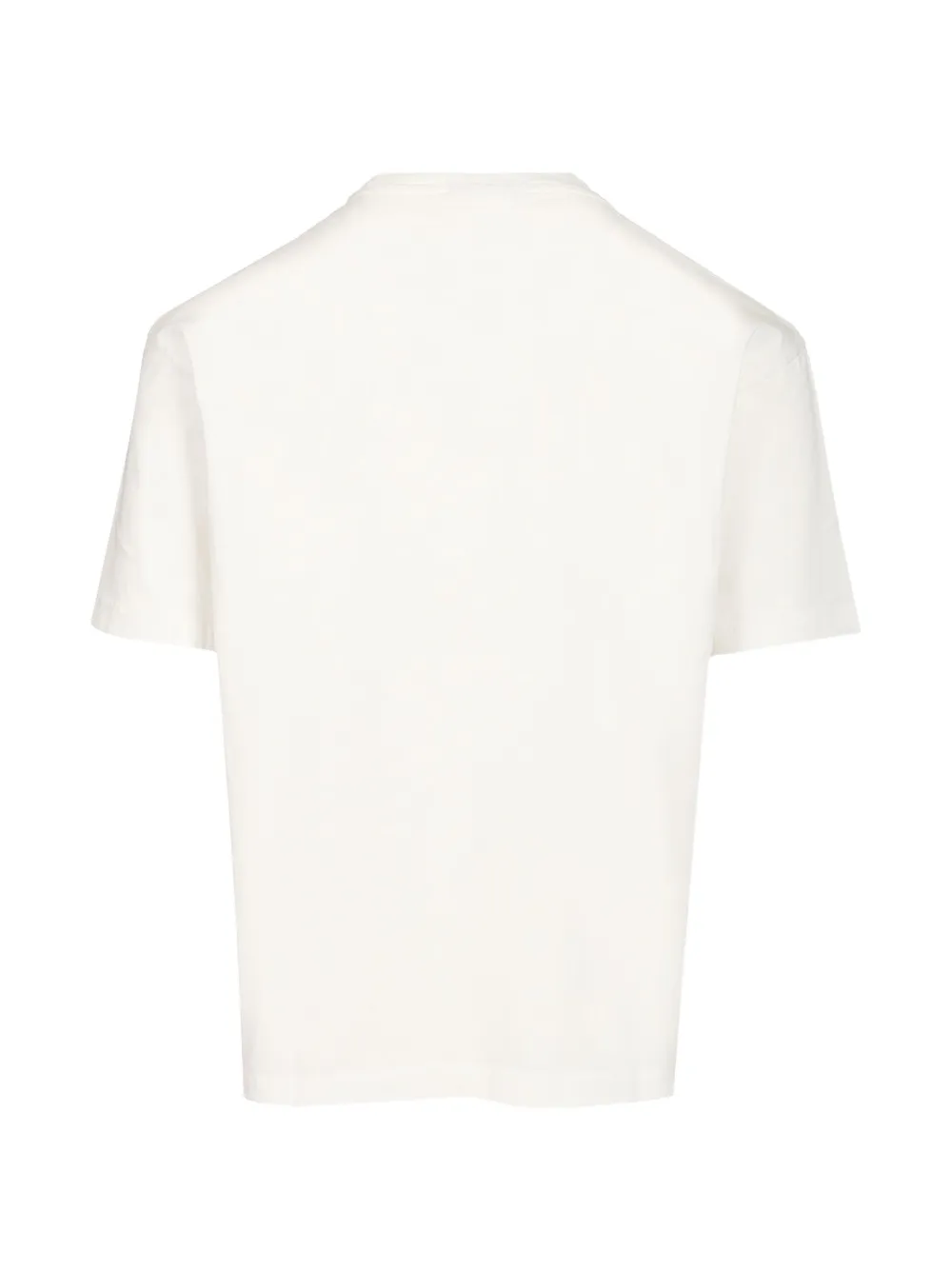 Drôle De Monsieur Drôle Belissima T-shirt met geborduurd logo Wit