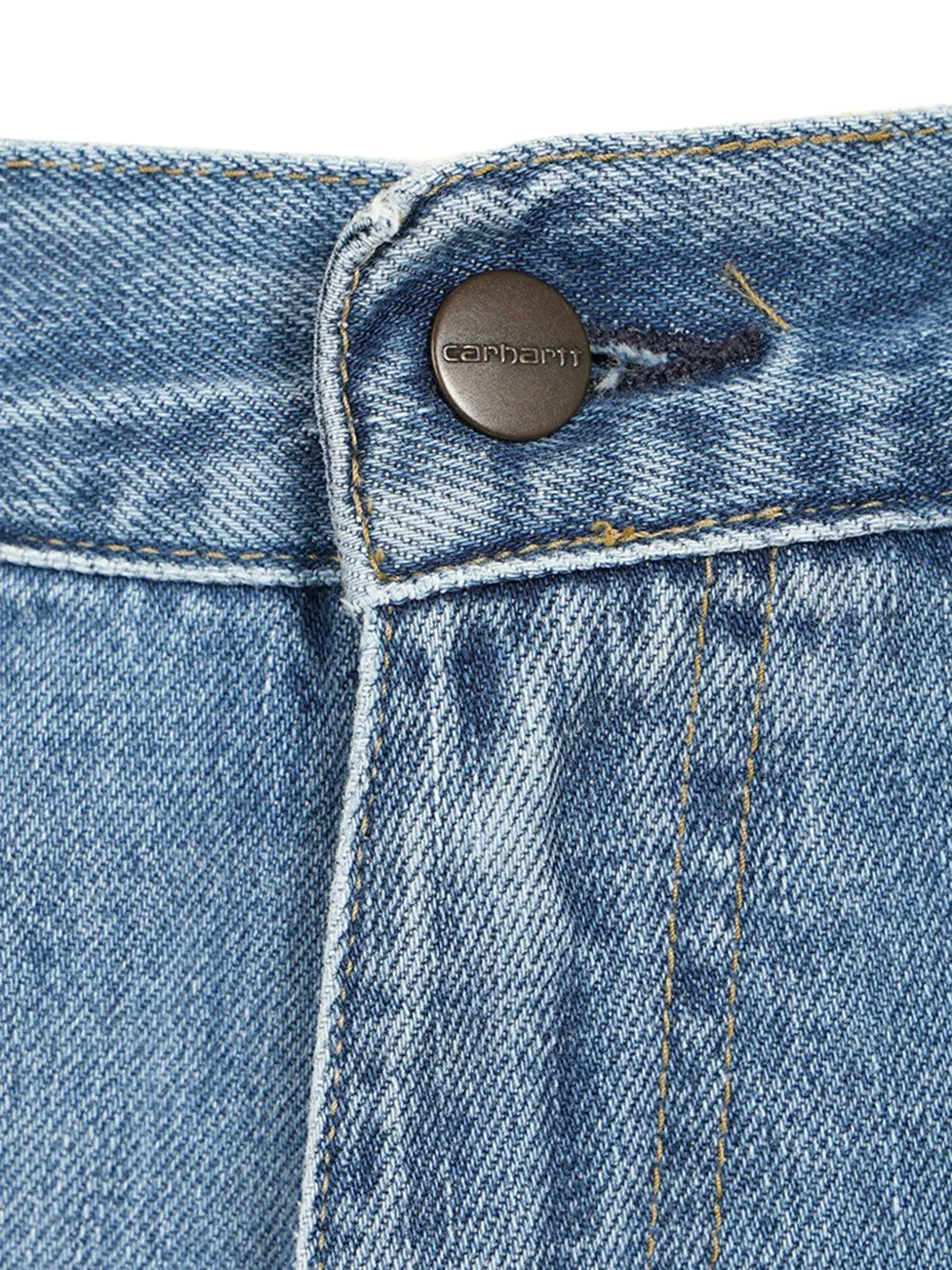 Carhartt WIP Aaron straight jeans Blauw
