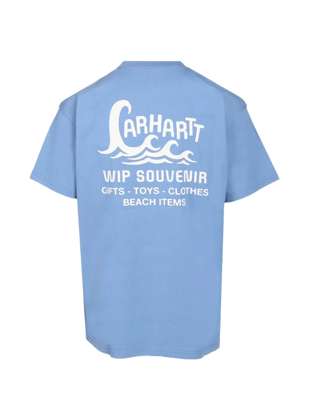 Carhartt WIP Waves T-shirt met grafische print Blauw