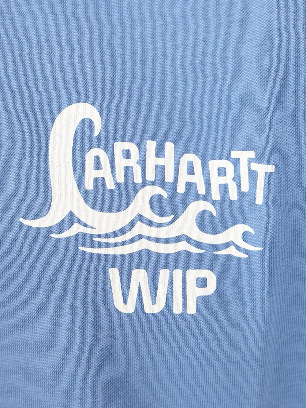 Carhartt WIP Waves T-shirt met grafische print Blauw