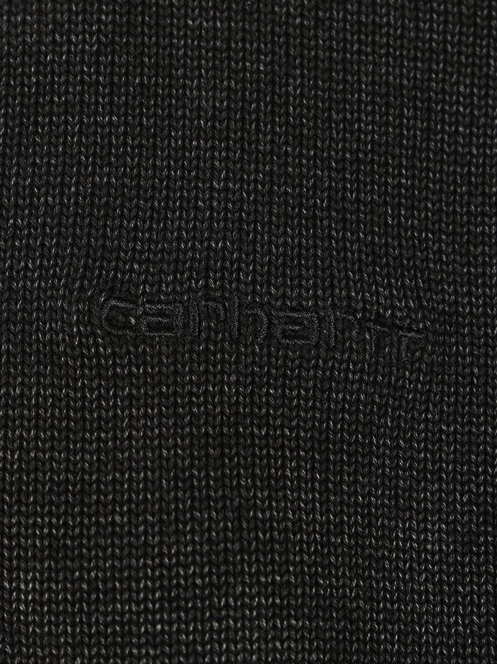 Carhartt WIP Gebreide trui met rits Zwart