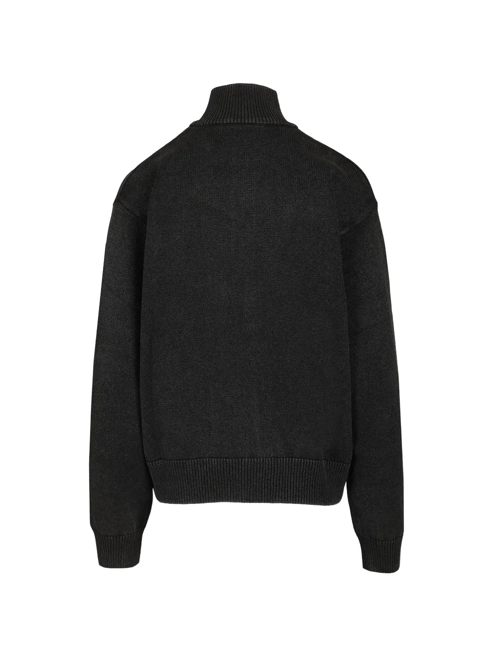 Carhartt WIP Gebreide trui met rits Zwart