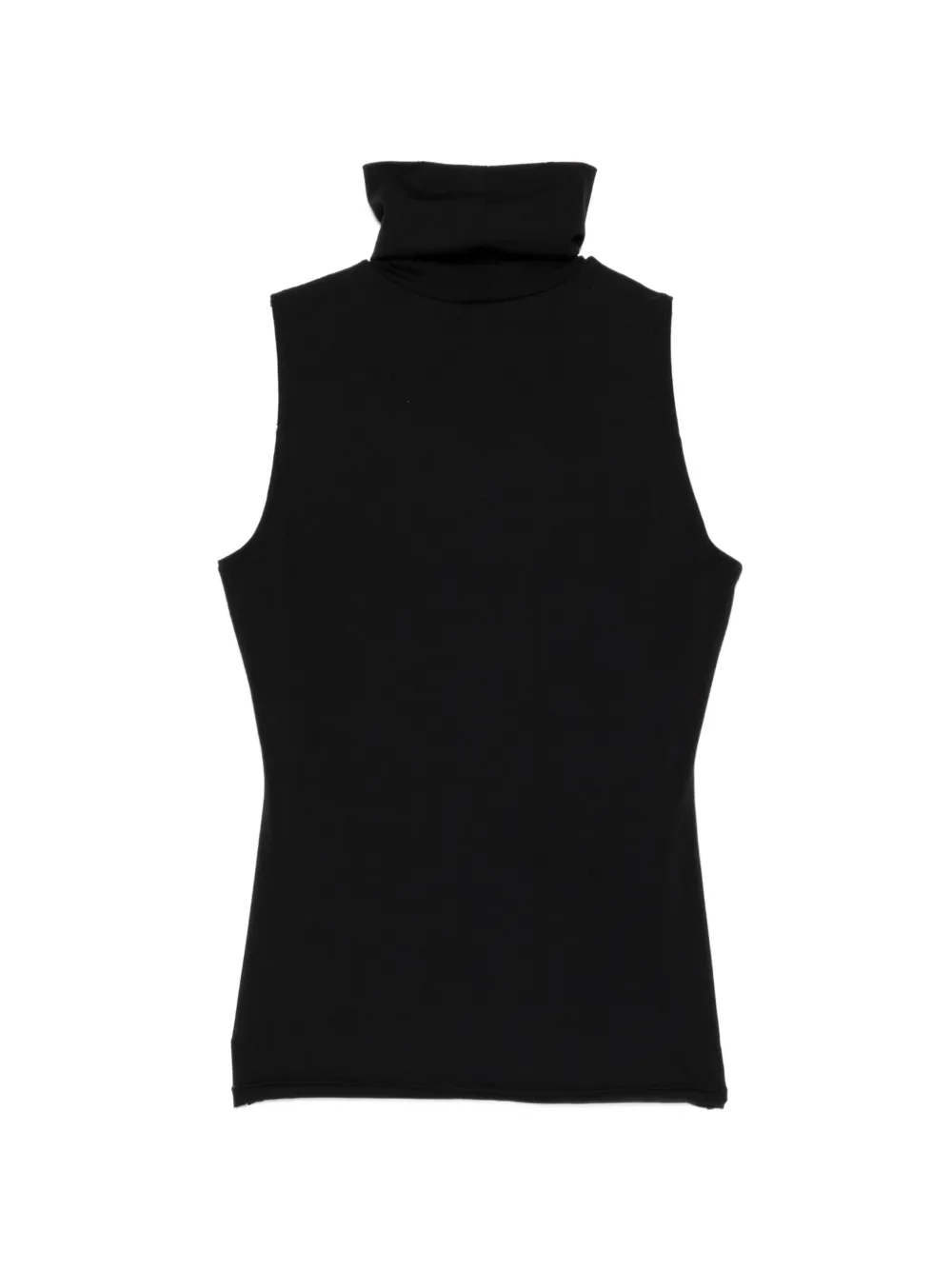 Cynthia Rowley Mouwloze top met knopen Zwart