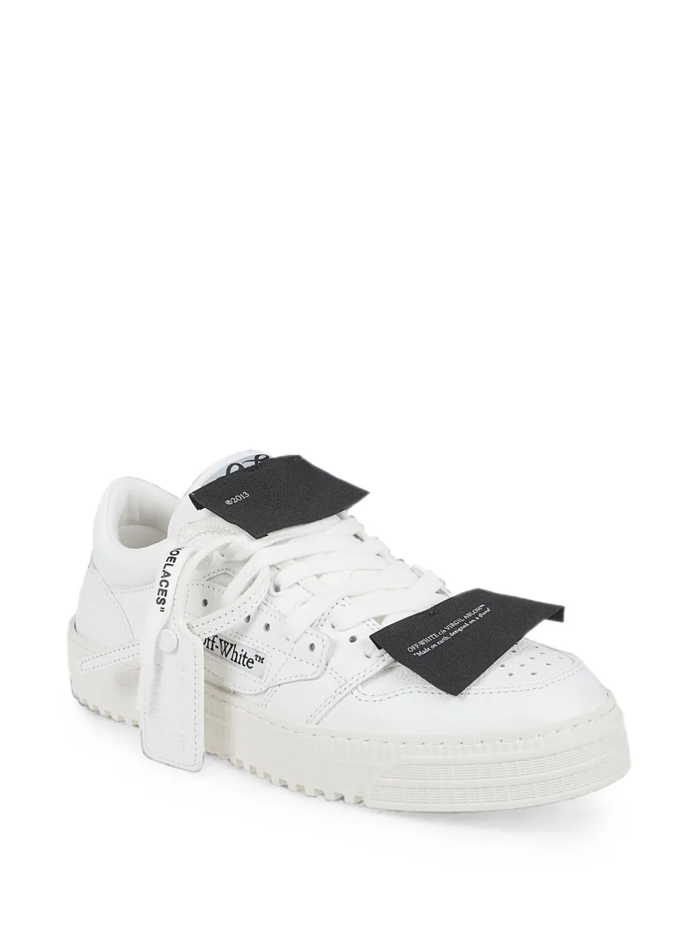 Off-White 3.0 Off Court logo-patch sneakers Wit
